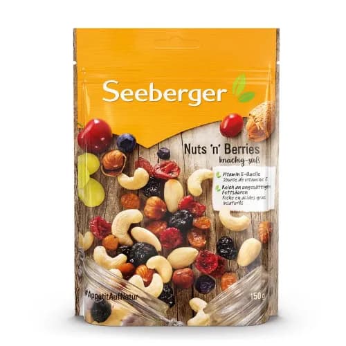 Seeberger Nuts' N Berries 150G