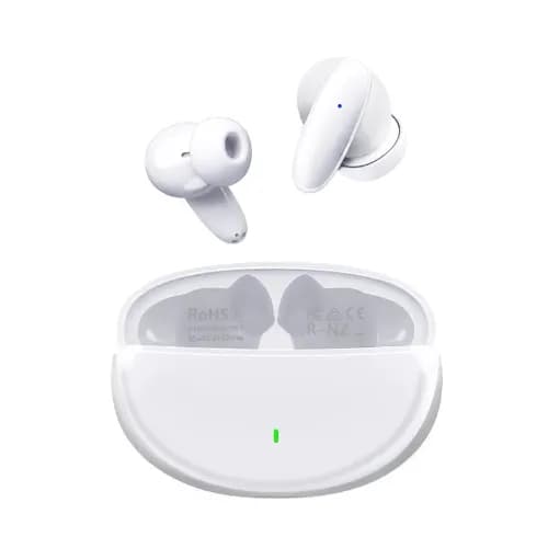 Acoustic In Ear Tws Bt Earphone With 19 Hour Playback, White