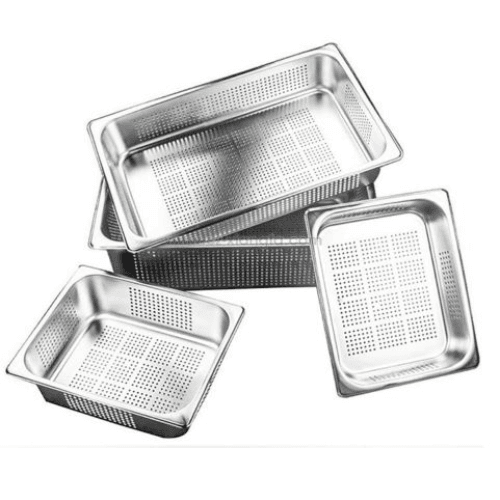 Vague Ss Perforated Gastronorm Pan Gn-P 1/1 -65 Mm/Gn-047