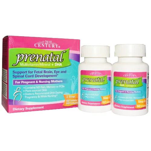 21Ch Prenatal Dha 60 Tab With 60 Softgels