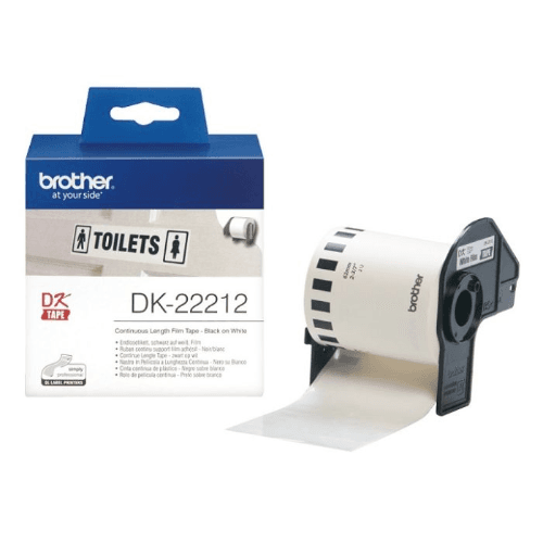 Brother Dk 22212 62Mmx15.24Mm Contionous Paper Tape