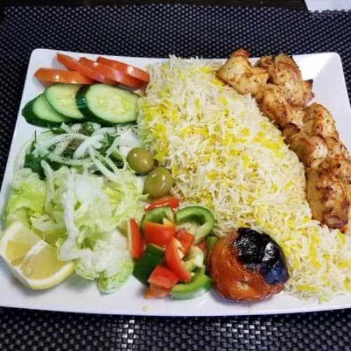 Rice With Kofta Chicken