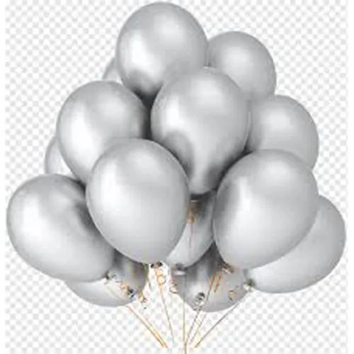 Silver Color Balloons