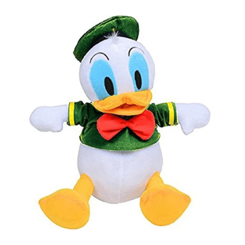 Donald Duck Soft Toy Green