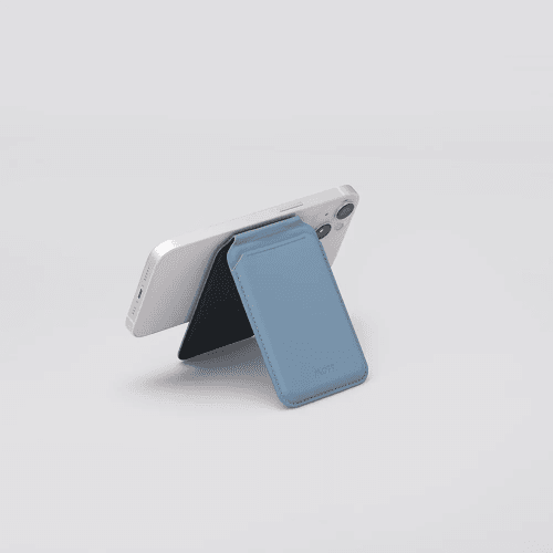 Moft Snap Flash Wallet Stand-Windy Blue