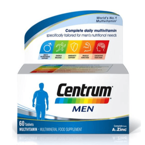 Centrum For Men Multivitamin 60 Tablets