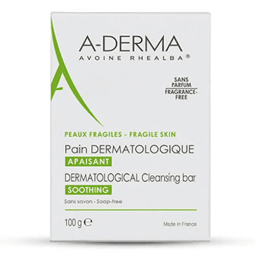 Aderma Dermatological Cleansing Bar - 100Gm