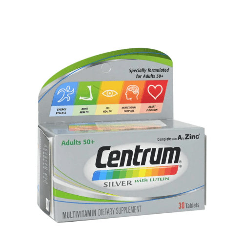 Centrum Silver W Lutein 30 Capsules