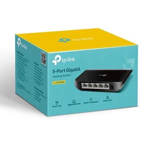 Tp-Link Tl-Sg1005D 5-Port Gigabit Desktop Switch