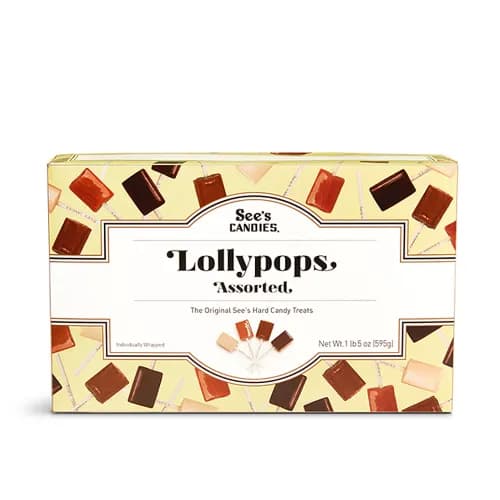 See's Candies Assorted Gourmet Lollypop