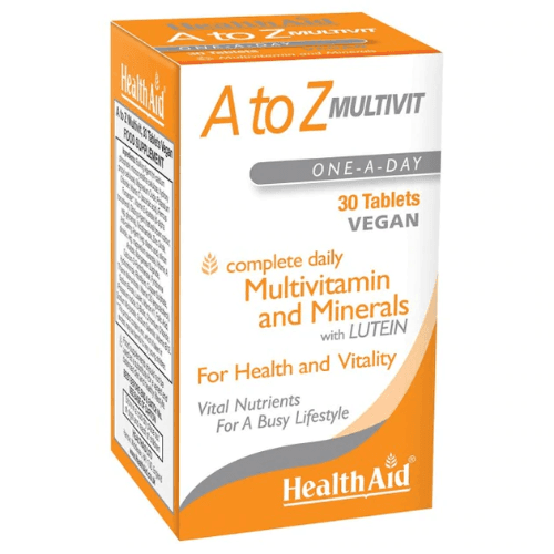 Health Aid A To Z Multivitamin 30 Tablets