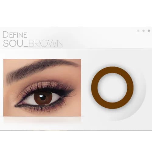 Celena Monthly Contact Lenses - Soul Brown