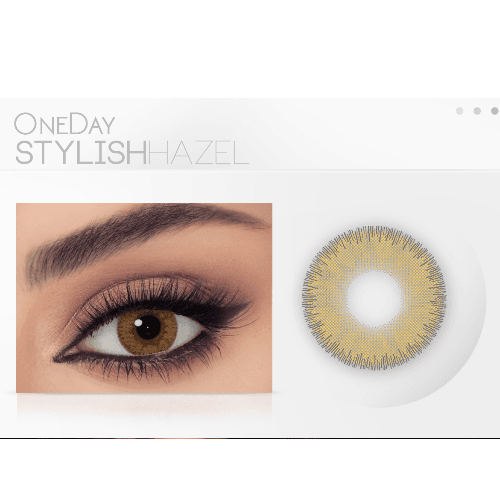 Celena Daily Contact Lenses - Stylish Hazel