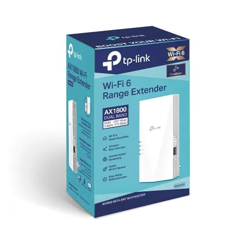 Re600X Ax1800 Wi-Fi 6 Range Extender