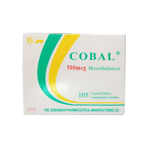 Cobal 500 Mcg 105 Tablets