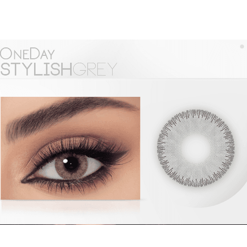 Celena Daily Contact Lenses - Stylish Grey