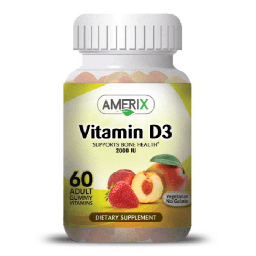 Amerix Vitamin D3 2000 Iu 60 Gummies