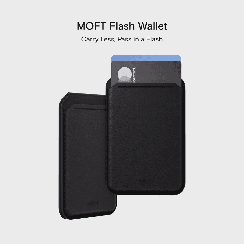 Moft Snap Flash Wallet Stand-Black