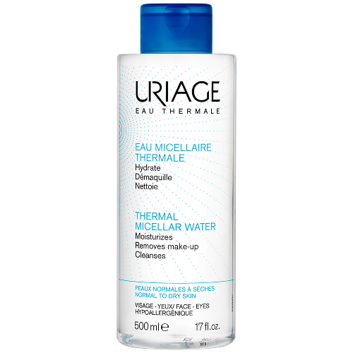 Uriage Thermal Micellar Water (Normal To Dry Skin) - 500 Ml