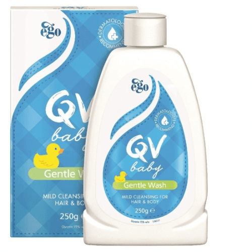 Qv Baby Gentle Wash For Hair And Body 250 Ml