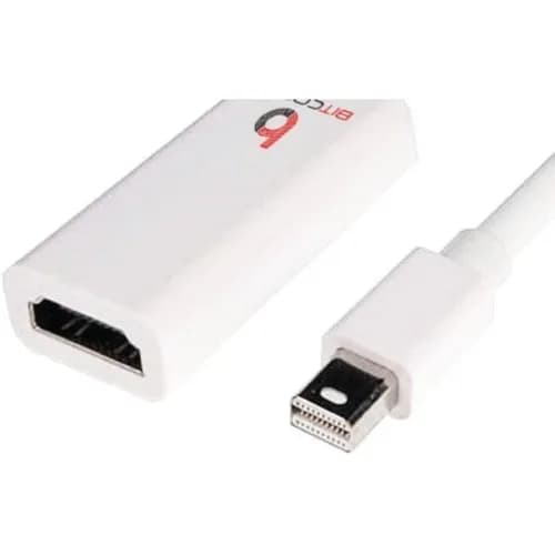 Bitcorez Mini Dp To Hdmi Adapter - 4K - White