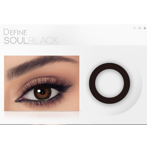 Celena Monthly Contact Lenses - Soul Black