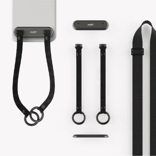 Phone Lanyard (For All Phones)-The Simplest Lanyard With Powerful Functions-Black