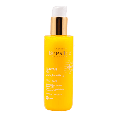 Beesline Suntan Oil Deep Tan With Carrot 200 Ml