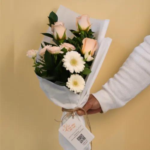 Roses And Gerberas Bouquet