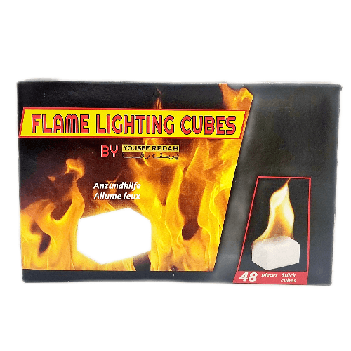 YR Flame Charcoal Starter White Cubes 48Pcs