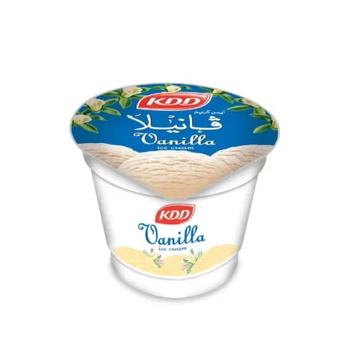 Kdd Ice Cream Cup Vanilla 100Ml