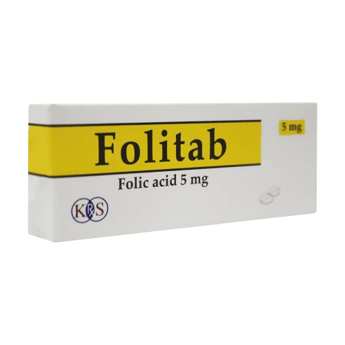 Folitab 5 Mg 20 Tablets