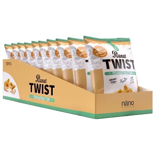 Nano Protein Peanut Twist (X10)