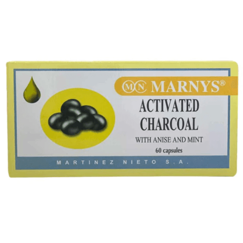 Marnys Activated Charcoal 60 Capsules