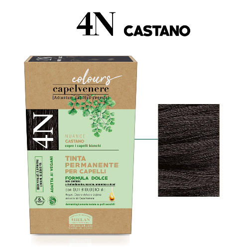 Helan Capelvenere Permanent Brown 4N Hair Dye