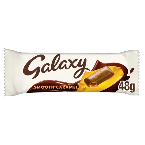 Galaxy Smooth Caramel Chocolate Bar 48G