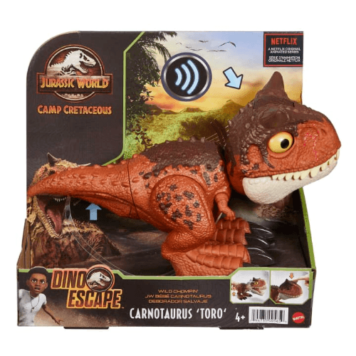 Jurassic World Camp Cretaceous Carnotaurus Toro Figure