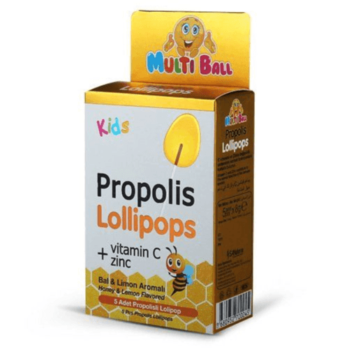 Multi Ball Lollipops Propolis Vitamin C + Zinc - 7'S