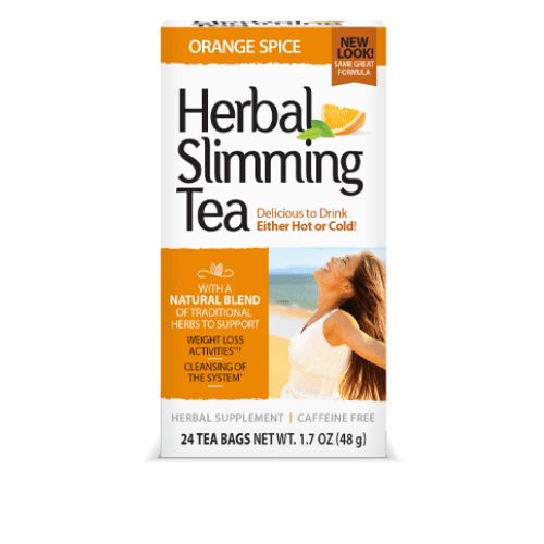 21St Century Herbal Slimming Tea, Orange Spice - 24 Bags