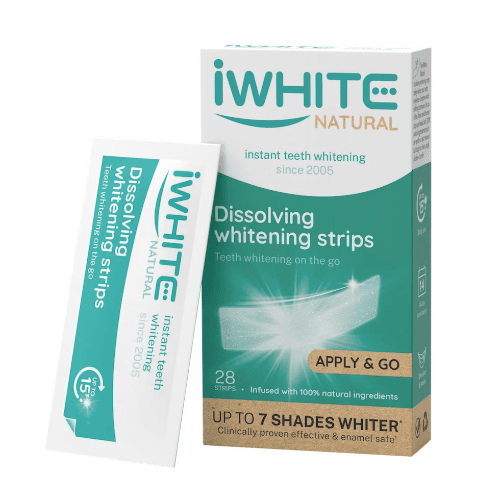 Iwhite Natural Dissolving Whitening Strips - 28 Pcs