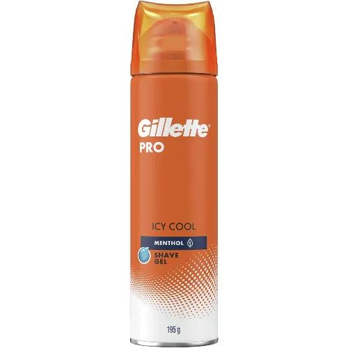 Gillette Pro Icy Cool Shaving Gel Menthol Scent 75Ml