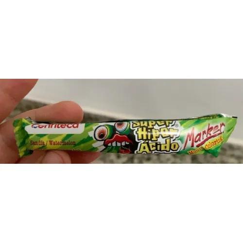 Confiteca Super Hiper Acido Bubble Gum Tutti Frutti Flavor 8.22 Gr