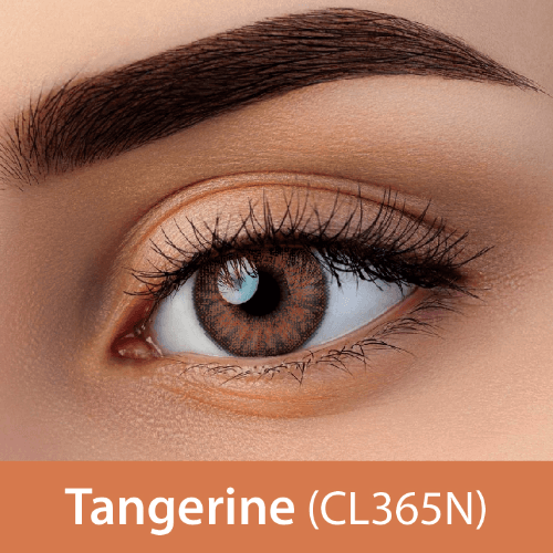 Clearcolor Monthly Sphere Tangerine Cl365N-2 Blisters / Box