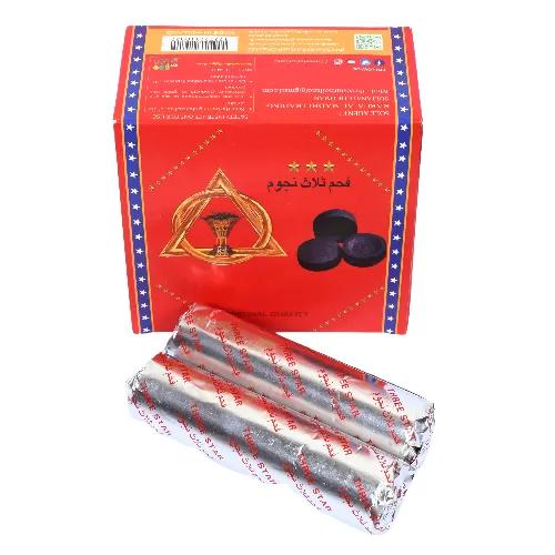 Taj Three Star Charcoal Premium Quality 80Pcs