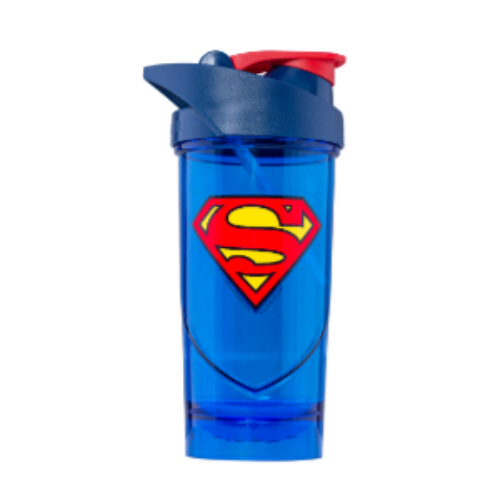 Shieldmixer Hero Pro Superman Classic Shaker (Blue) - 700Ml