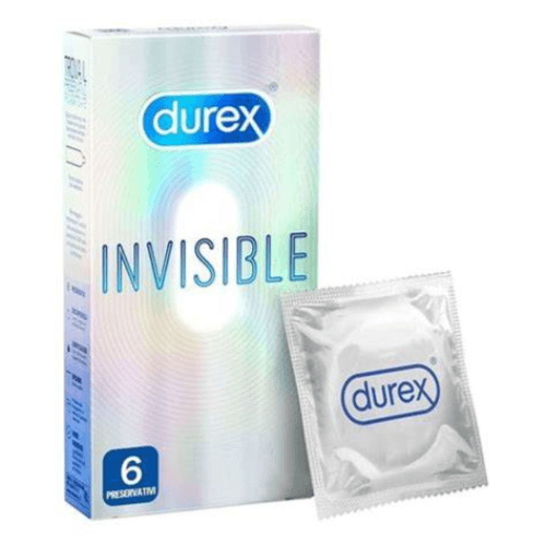 Durex Invisible Condoms - 6'S