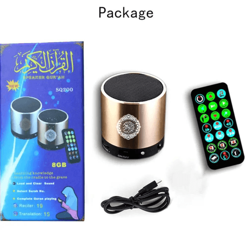 Remote Control Bluetooth Quran Speaker Sq200(Small)