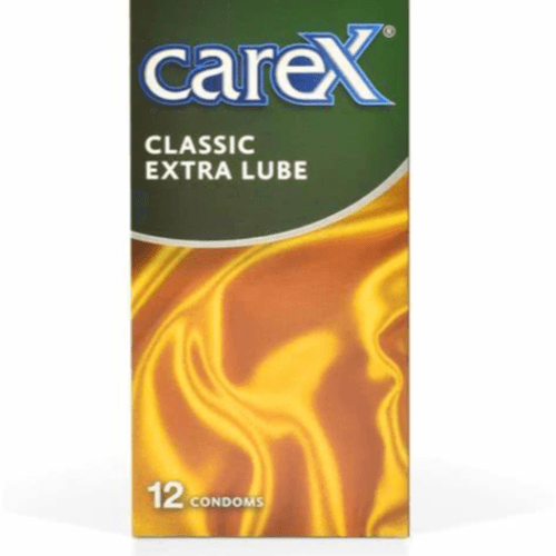 Carex Classic Extra Lube Condoms - 12'S