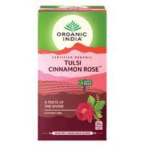 Organic India Tulsi Cinnamon Rose