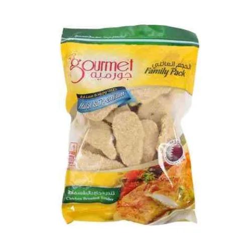 Gourmet Frozen Breaded Chicken Tenders 1Kg